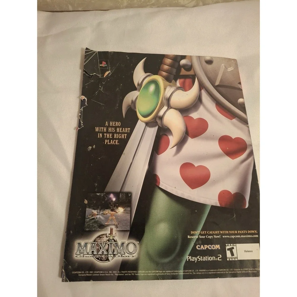 PlayStation Magazine - January 2002 Issue #54 w/ Final Fantasy X & Jak & Daxter